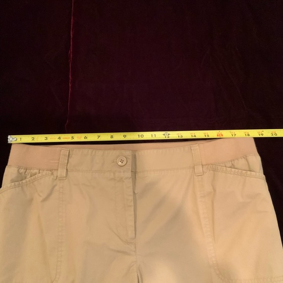 Talbots Crop Cargo Pants 16 Petite - Picture 5 of 8